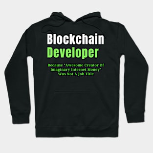 Blockchain developer Hoodie